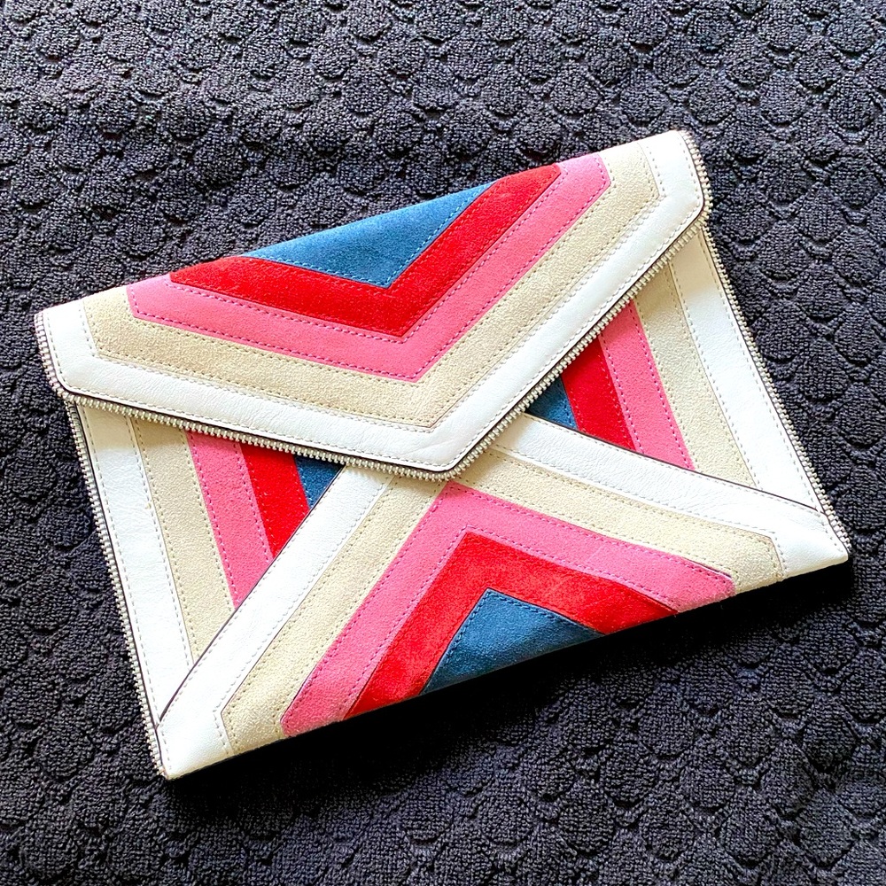 Rebecca Minkoff Spring clutch (like new)